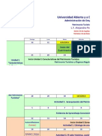 Calendario Patrimonio Turístico Nacional 2014