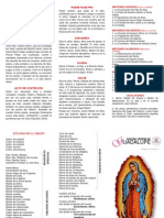 capacidad Intento solicitud Santo Rosario A María Guadalupe PDF | PDF | María, madre de Jesús | Cristo  (título)