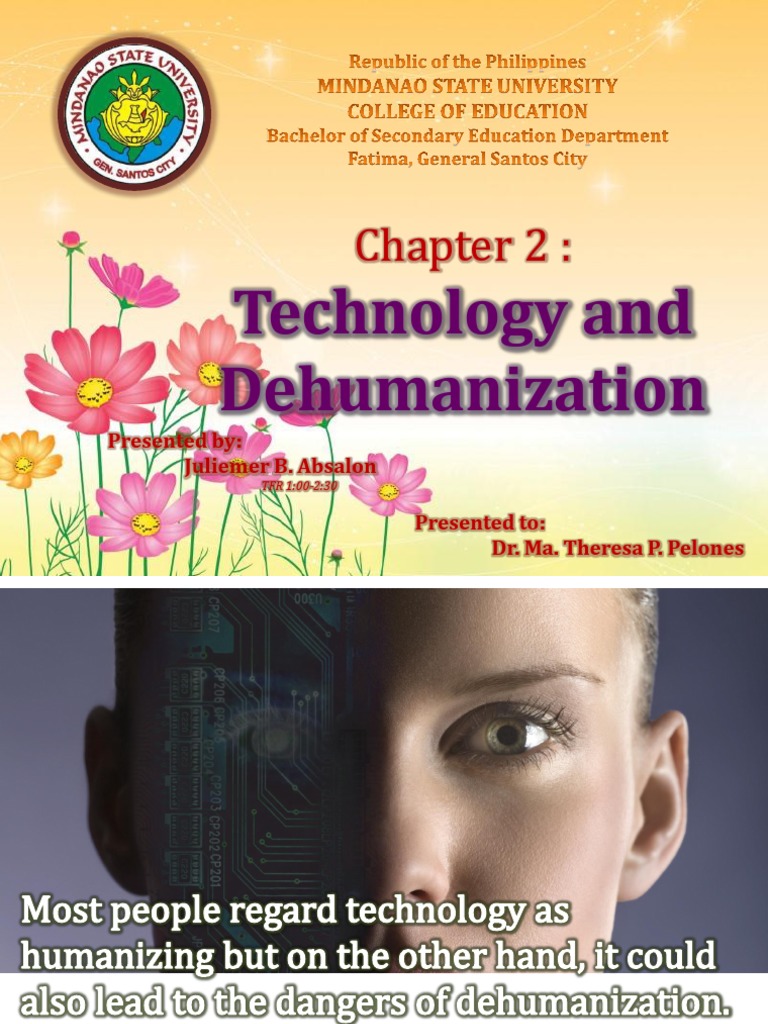 Technology's Role in Dehumanization | PDF