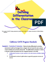 Differentiating Instruction in the Classroom