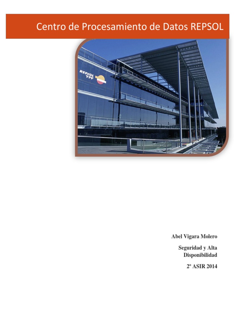 CPD Repsol - Abel PDF | PDF | Servidor (Computación) | Informática