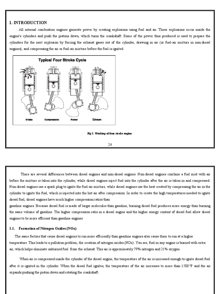 Diesel Engines: NOx Emissions & EGR | PDF | Internal Combustion Engine ...