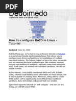 How To Configure RAID in Linux-Tutorial