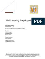 World Housing Encyclopedia Report: Country: Italy