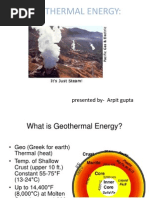 Geothermal Energy