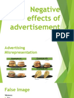 Negative Effects of Advertisement
