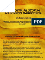 Poslovna Filozofija Masovnog Marketinga