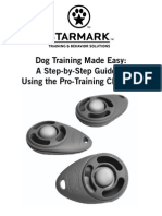 Pro Training Clicker Guide 2011