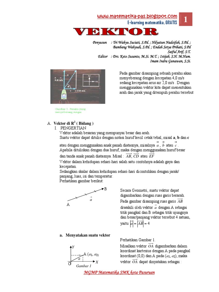 Sudut dan Modul Vektor dalam Matematika | PDF | Metode & Bahan Ajar ...