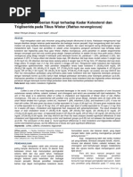 Download Jurnal-Pengaruh Kopi Terhadap Kadar Kolesterol Dan Trigliserida Pada Tikus Wistar-Millah Fithriyah Z-1010312043 New by millah_17 SN242169939 doc pdf