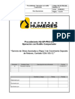 Hu-Op-Pro-026 Procedimiento Operacion Con Rodillo Compactador