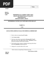 Soalan Bahasa Melayu Tahun 3