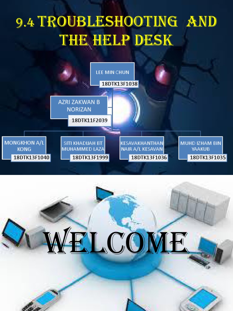 Trouble Shooting and Help Desk PDF Help Desk Troubleshooting