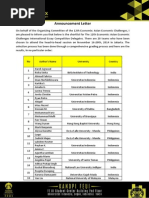 Download Competition Announcement by Irman Faiz SN242178286 doc pdf