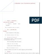 Preposiciones y Adverbios Con El Present Perfect - Vitutor PDF