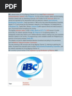 Intercontinental Broadcasting Corporation Articles 