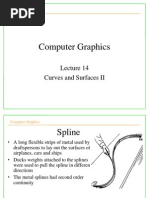 Computer Graphics: Curves and Surfaces II