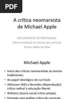 A crítica neomarxista de Michael Apple.pptx