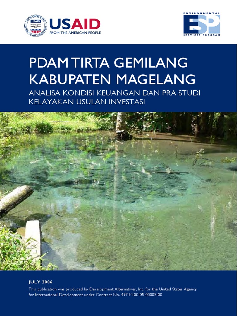 Pdam Tirta Gemilang PDF | PDF | Finance & Money Management