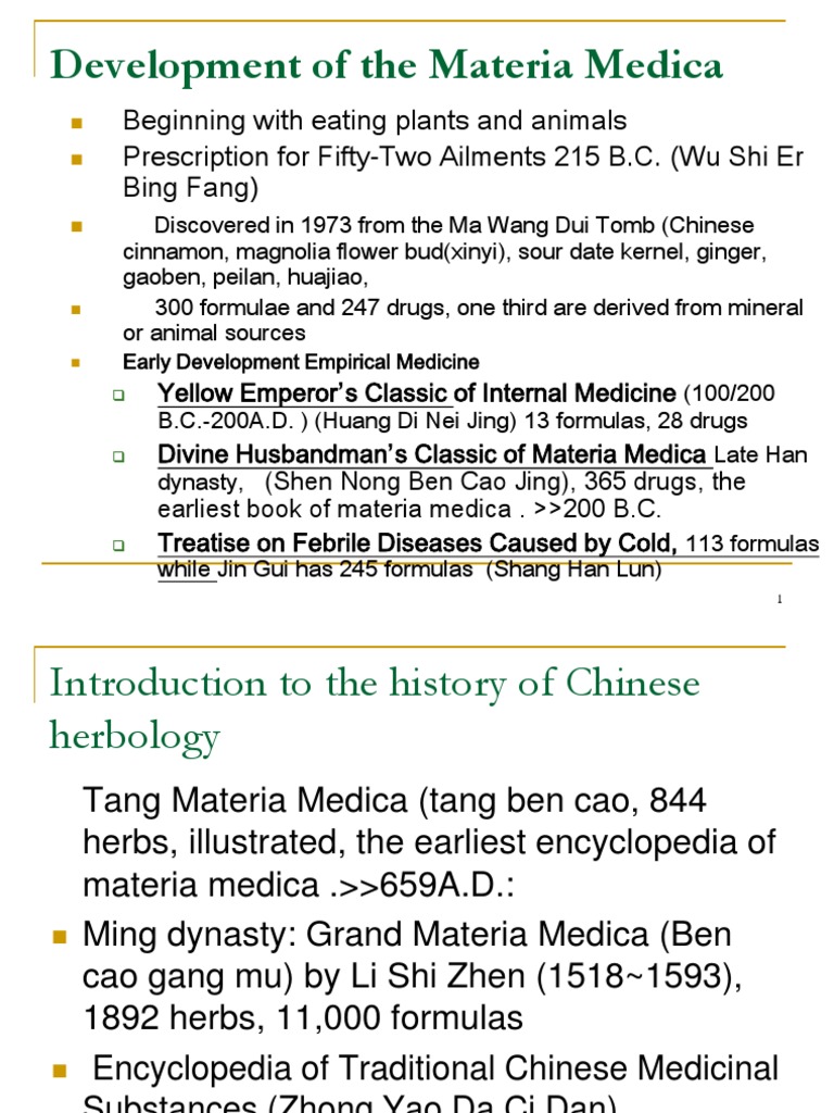 Introduction To Chinese Herbs Pdf Traditional Chinese Medicine Medicine