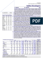 Sobha Developers: CMP: INR424 TP: INR570 Buy