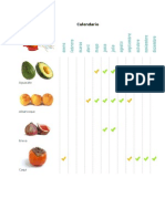 Calendario Frutas PDF
