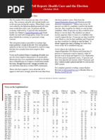 AEI Special Poll Report: Health Care and The Election
