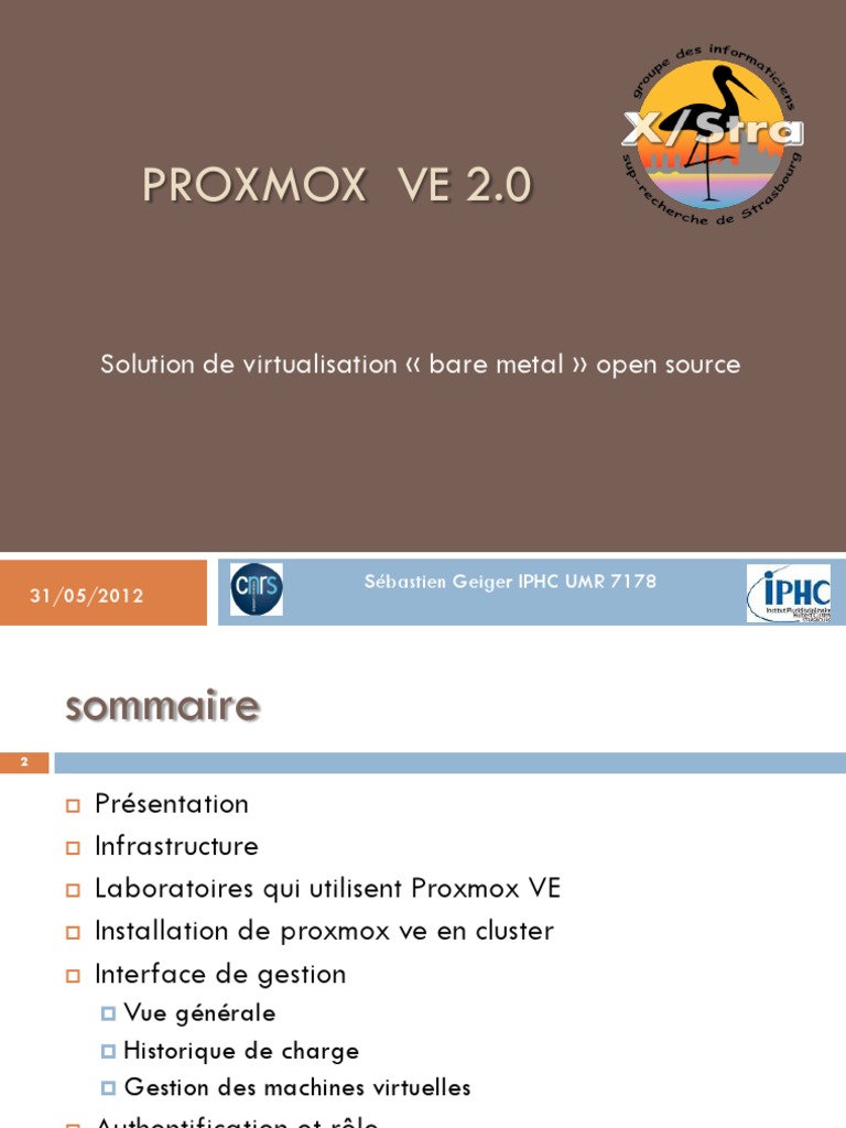 Manuel Proxmox VE 2.0 en PDF | PDF | Serveur (Informatique ...