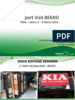 Visit Report Bekasi 5-6 Maret 2014