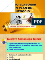 1.1. - Plan de Negocios Teoria Gustavo Samaniego PDF