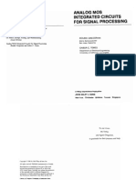 Analog MOS Integrated Circuits For Signal Processing PDF