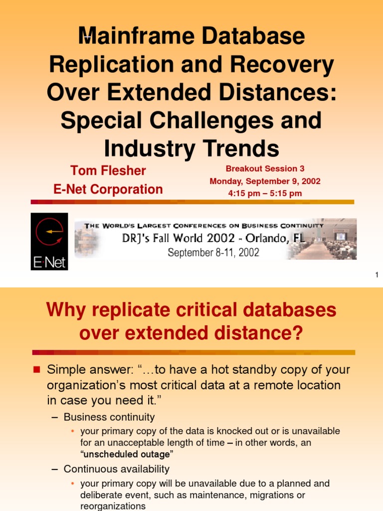 Mainframe Database Replication Challenges | PDF | Replication ...
