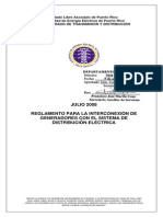 PREPA Reglamento Interconexión Distribución - Final Con Firma
