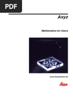 Mathematics for Users