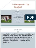 English Homework: The Football