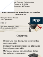 Eteg504 Herramientas para Crear Wikis