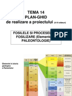 Tema 14 Fosilele Si Procesele de Fosilizare