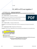 O Que É MTS, ATO, MTO e ETO PDF