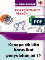 Kesehatan Reproduksi Remaja SMP SMA