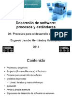 Desarrollo de Software: Procesos y Estándares. S04: Procesos para Desarrollo de Software