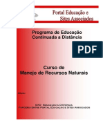 Manejo Recursos Naturais - 1 PDF