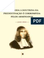 Como Toda A Doutrina Da Predestinação É Corrompida Pelos Arminianos Por John Owen PDF