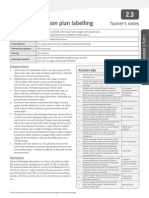 Lesson Plan Labelling PDF