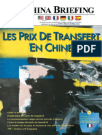 Les Prix de Transfert en Chine