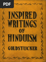 Inspired Writings of Hinduism - Theodore Goldstucker