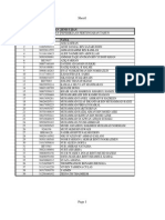 Sheet1: Kelas Mata Pelajaran Jenis Ujian