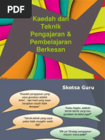 Download Teknik Pengajaran Dan Pembelajaran Yang Berkesan by athyira SN242244776 doc pdf