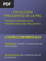 PATOLOGÍAS FRECUENTES DE LA PIEL.ppt
