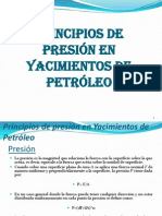 Principios de Presión en Yacimientos de Petróleoer PDF