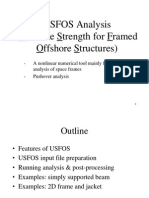 USFOS Analysis Tool for Offshore Structures